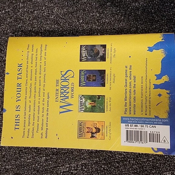 Warriors: Firestar's Quest Super Edition Youth YA Fiction by Erin Hunter - Picture 2 of 3